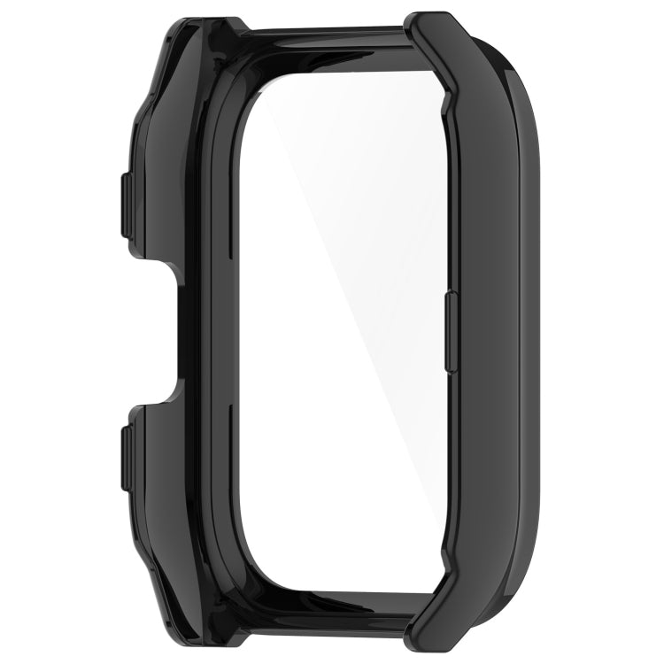 For Xiaomi HayLou Smart Watch 2 Pro PC + Tempered Film Integrated Watch Protective Case(Black) - Watch Cases by buy2fix | Online Shopping UK | buy2fix