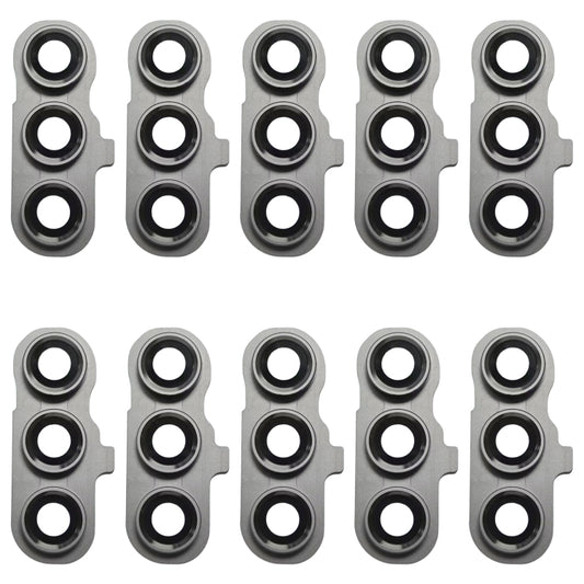 For Samsung Galaxy S23 FE SM-S711B 10pcs Original Rear Camera Lens Cover(Black) - Camera by buy2fix | Online Shopping UK | buy2fix