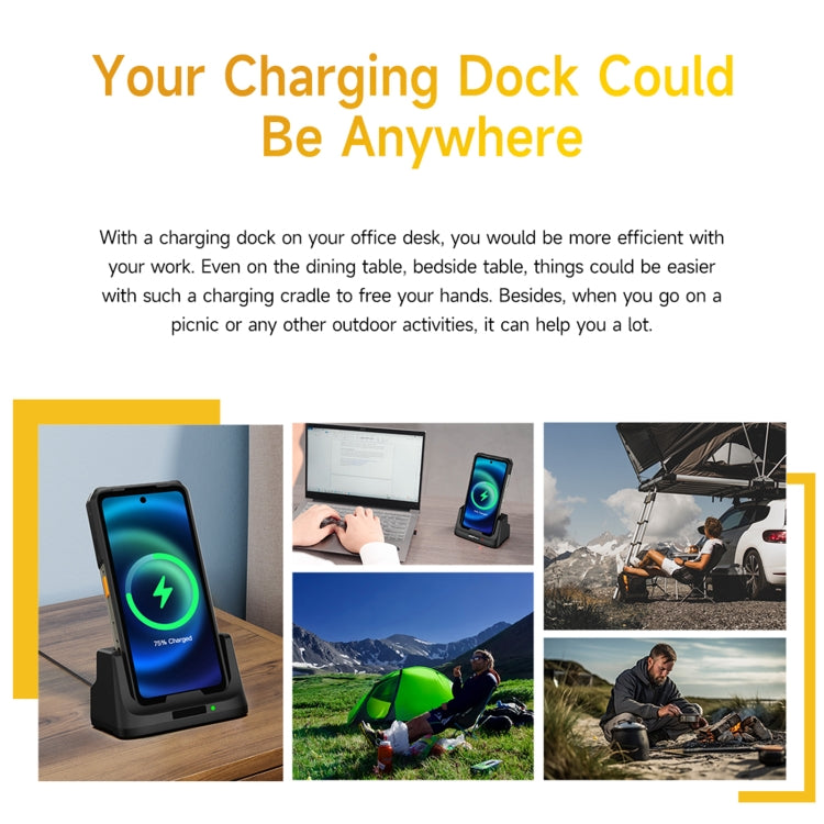 Ulefone UAS22 33W Desk Charging Dock For Armor 26 Ultra - Dock Charger by Ulefone | Online Shopping UK | buy2fix