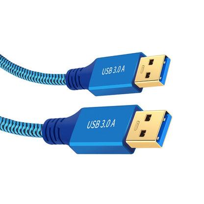 Printer / Hard Disk USB 3.0 Male to Male Connector Cable, Length:0.6m(Blue) - USB 3.0 by buy2fix | Online Shopping UK | buy2fix