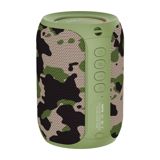 Zealot S32 Pro 15W High Power Bluetooth Speaker with Colorful Light(Camouflage Green) - Desktop Speaker by ZEALOT | Online Shopping UK | buy2fix