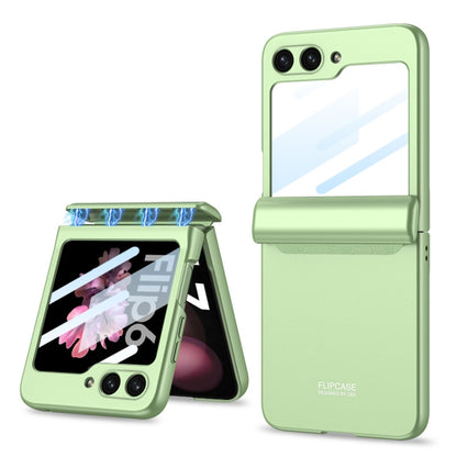 For Samsung Galaxy Z Flip6 GKK Integrated Magnetic Full Coverage Folding Phone Case(Matcha Green) - Galaxy Z Flip6 5G Cases by GKK | Online Shopping UK | buy2fix