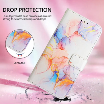 For Xiaomi Redmi K70 / K70 Pro PT003 Marble Pattern Flip Leather Phone Case(Galaxy Marble White) - K70 Cases by buy2fix | Online Shopping UK | buy2fix