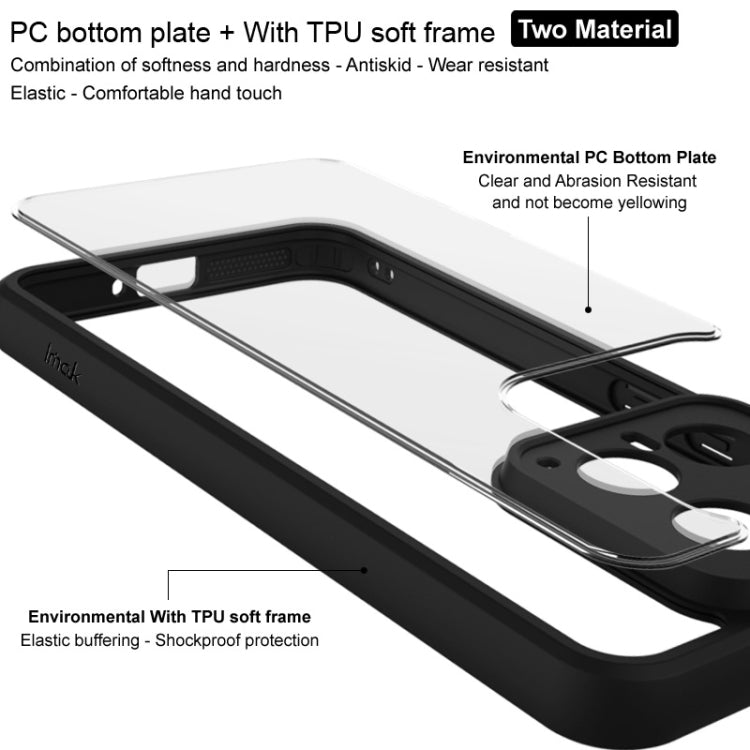 For Motorola Edge 50 Fusion imak UX-9A Series Four-corner Airbag Shockproof Phone Case - Motorola Cases by imak | Online Shopping UK | buy2fix