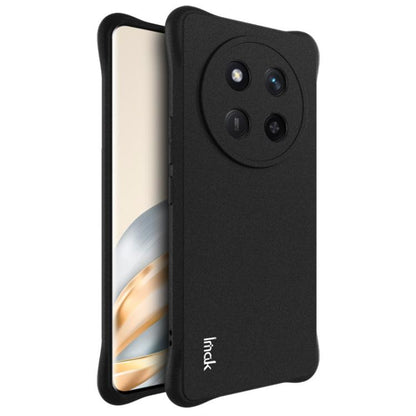 For Honor Magic7 Lite imak Shockproof Airbag TPU Phone Case(Matte Black) - Honor Cases by imak | Online Shopping UK | buy2fix