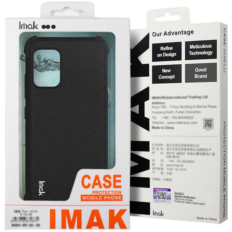 For Honor Magic7 Lite imak Shockproof Airbag TPU Phone Case(Matte Black) - Honor Cases by imak | Online Shopping UK | buy2fix