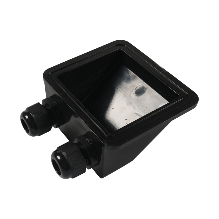 RV Sealed Waterproof Solar Double Cable Entry Gland Box(Black) - Other Tools by buy2fix | Online Shopping UK | buy2fix