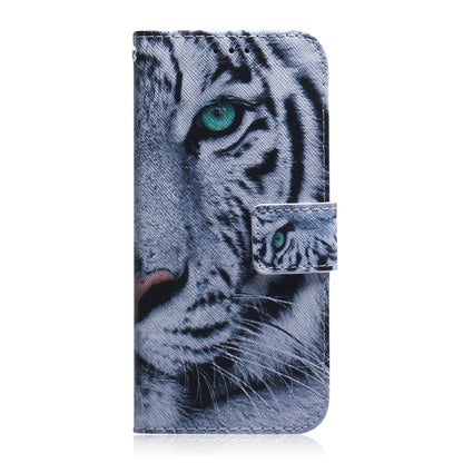 For Xiaomi Redmi K70 Pro / K70 Coloured Drawing Flip Leather Phone Case(Tiger) - K70 Cases by buy2fix | Online Shopping UK | buy2fix