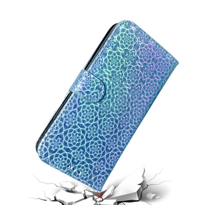 For Xiaomi Redmi K70 / K70 Pro Colorful Magnetic Buckle Leather Phone Case(Blue) - K70 Cases by buy2fix | Online Shopping UK | buy2fix