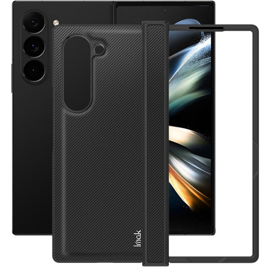 For Samsung Galaxy Z Fold6 imak Ruiyi Series Carbon Fiber PU + PC Phone Case - Galaxy Z Fold6 5G Cases by imak | Online Shopping UK | buy2fix