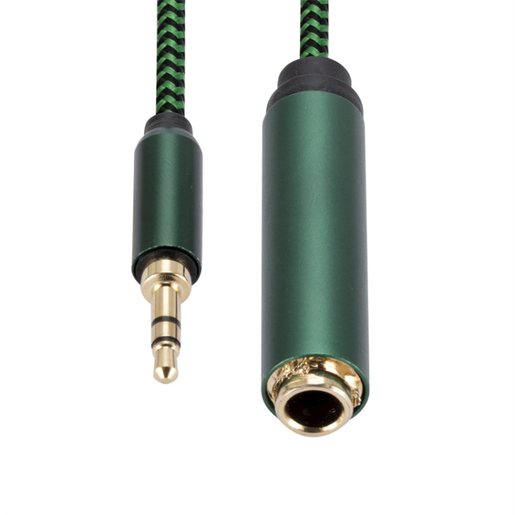 3.5mm Male to 6.35mm Female  Audio Adapter Cable, Length:2m(Green) - Aux Cable by buy2fix | Online Shopping UK | buy2fix