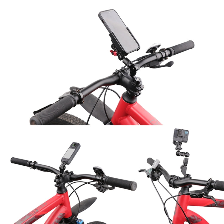 Bicycle Handlebar Holder Stem Bracket 50cm Rod Set - Bicycle Handlebar Mount by buy2fix | Online Shopping UK | buy2fix