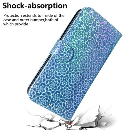 For Samsung Galaxy S25 Ultra 5G Colorful Magnetic Buckle Leather Phone Case(Blue) - Galaxy S25 Ultra 5G Cases by buy2fix | Online Shopping UK | buy2fix