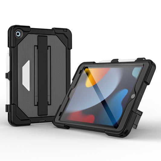 For iPad 10.2 2021 / 2020 / 2019 RedPepper Tri-Defense TPU Hybrid PC Tablet Case(Black) - iPad 10.2 Cases by RedPepper | Online Shopping UK | buy2fix