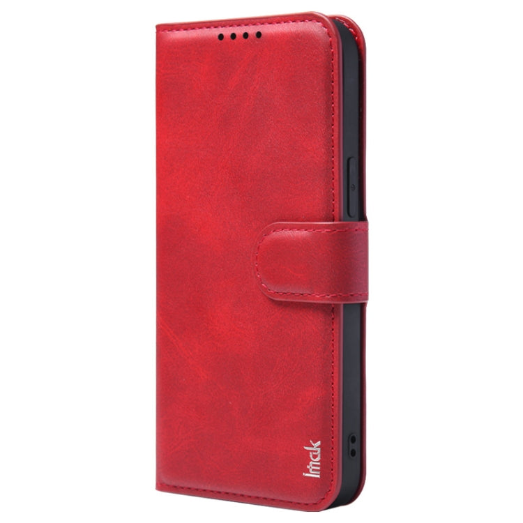 For iPhone 15 Pro Max IMAK Count Series Flip Leather Phone Case(Red) - iPhone 15 Pro Max Cases by imak | Online Shopping UK | buy2fix