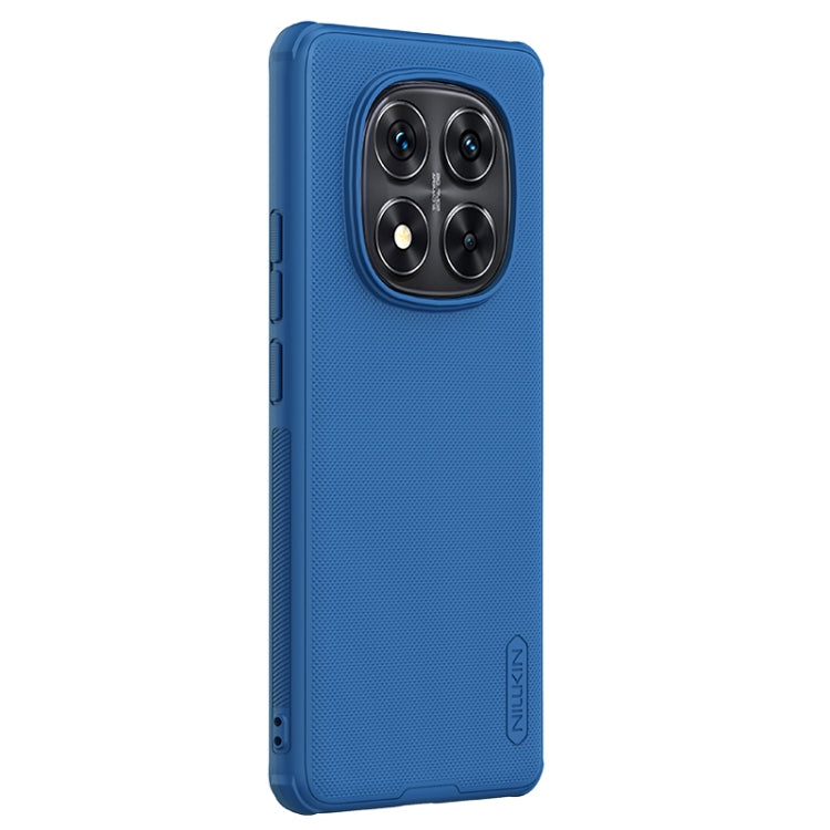 For Redmi Note 14 Pro+ 5G NILLKIN Frosted Shield Pro PC + TPU Phone Case(Blue) - Note 14 Pro+ Cases by NILLKIN | Online Shopping UK | buy2fix