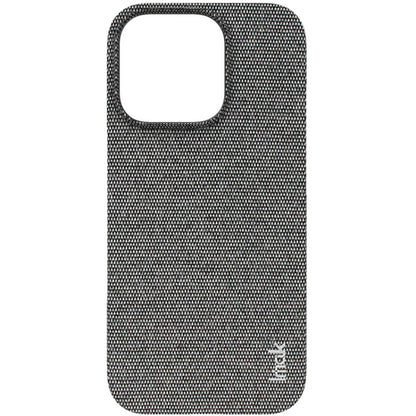 For iPhone 16 Pro Max imak Ruiyi Series Cloth Texture PU + PC Phone Case(Dark Grey) - iPhone 16 Pro Max Cases by imak | Online Shopping UK | buy2fix