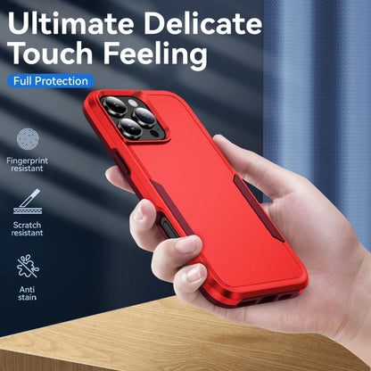 For iPhone 16 Pro Pioneer Armor Heavy Duty PC + TPU Phone Case(Red+Rose Red) - iPhone 16 Pro Cases by buy2fix | Online Shopping UK | buy2fix