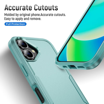 For iPhone 16 Pioneer Armor Heavy Duty PC + TPU Phone Case(Green) - iPhone 16 Cases by buy2fix | Online Shopping UK | buy2fix