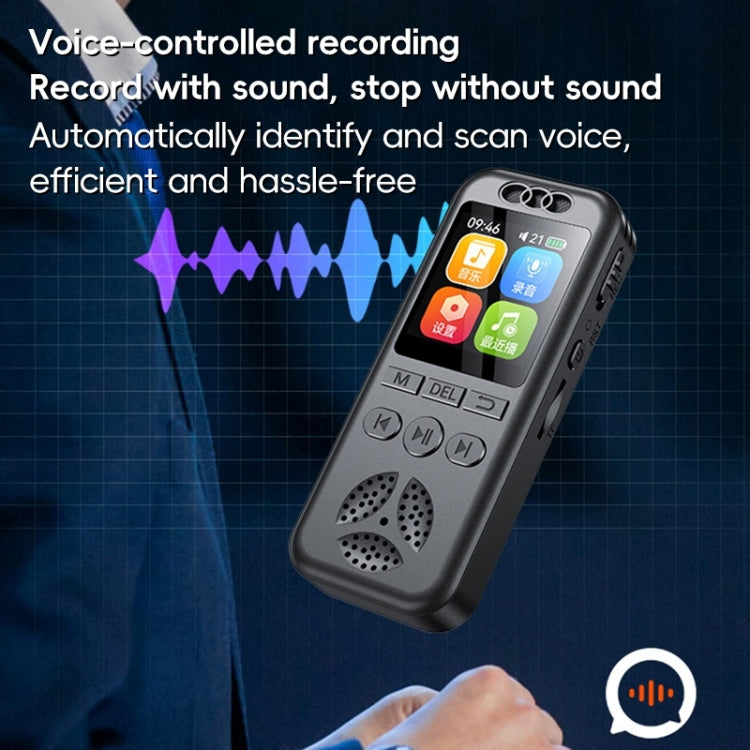 S7 HD Color Screen Smart Noise Reduction Voice Recorder(Black) - Recording Pen by buy2fix | Online Shopping UK | buy2fix