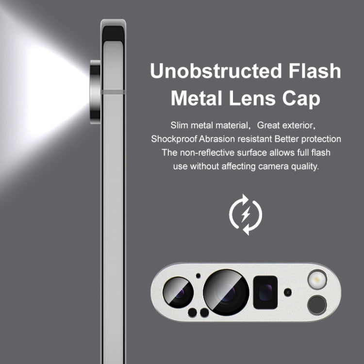 For Google Pixel 9 Pro IMAK Metal Armor Premium Camera Protector Film(Black) - Other by imak | Online Shopping UK | buy2fix