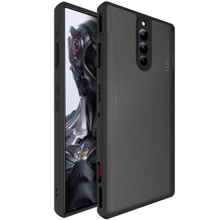 For ZTE nubia Red Magic 8 Pro+ imak UX-9B Series Four Corners Tiny Airbag Shockproof Phone Case(Black) - ZTE Cases by imak | Online Shopping UK | buy2fix