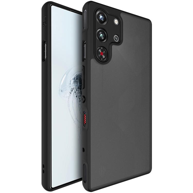 For ZTE nubia Red Magic 10 Pro imak UX-9B Series Four Corners Tiny Airbag Shockproof Phone Case(Black) - ZTE Cases by imak | Online Shopping UK | buy2fix