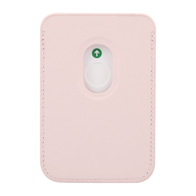 MagSafe Magnetic Wallet Card Hourglass Fold Holder Case(Pink) - Others Accessories by buy2fix | Online Shopping UK | buy2fix