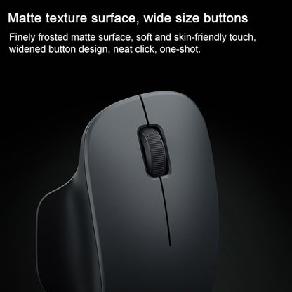 Original Xiaomi XMWXSB04YM 2.4GHz Portable Wireless Mouse Comfort Edition(Black) - Wireless Mice by Xiaomi | Online Shopping UK | buy2fix