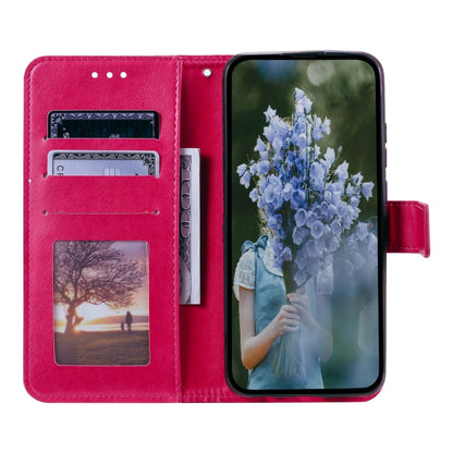 For Samsung Galaxy S25 Ultra 5G Totem Flower Embossed Leather Phone Case(Red) - Galaxy S25 Ultra 5G Cases by buy2fix | Online Shopping UK | buy2fix