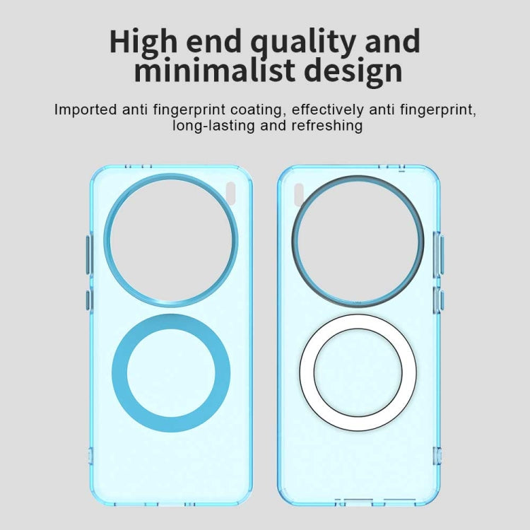 For vivo X200 Pro mini Candy Magsafe PC Hybrid TPU Phone Case(Blue) - X200 Pro mini Cases by buy2fix | Online Shopping UK | buy2fix