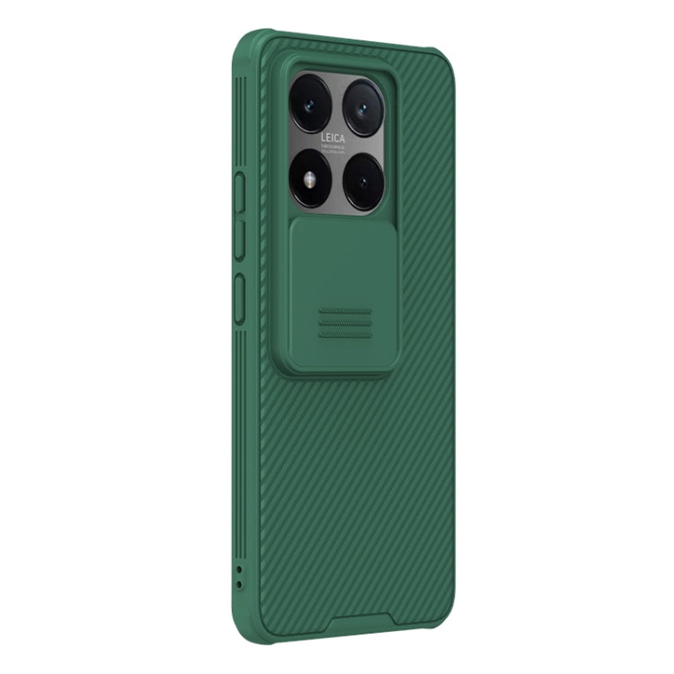 For Xiaomi 14T NILLKIN CamShield Pro PC Phone Case(Green) - 14T Cases by NILLKIN | Online Shopping UK | buy2fix