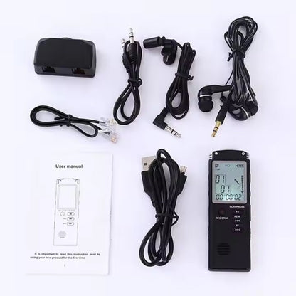 T60 Smart HD Noise Cancelling Voice Recorder MP3 Player, Memory:8GB(Black) - Recording Pen by buy2fix | Online Shopping UK | buy2fix