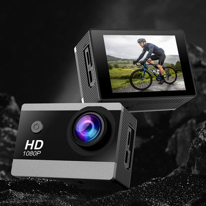 I5-358 2.0 inch IPS HD Screen Wide Angle Action Camera(Black) - Video Cameras by buy2fix | Online Shopping UK | buy2fix