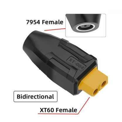 XT-010 XT60 Male to XT60 Female Interchange Adapter - Universal Power Adapter by buy2fix | Online Shopping UK | buy2fix