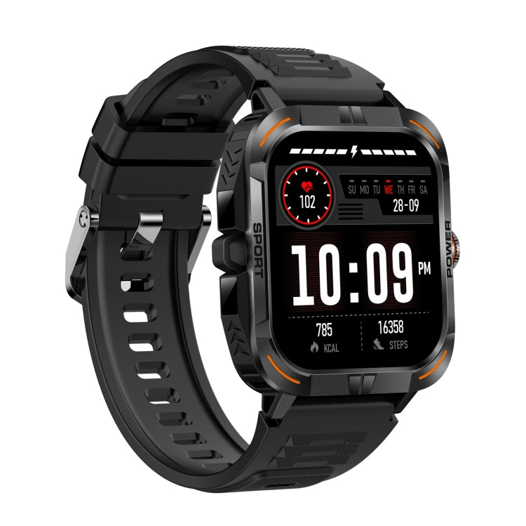 ZW69 1.97 inch AMOLED Outdoor Sports BT Call Smart Watch, Blood Oxygen / Heart Rate / Remote Photography / Sleep monitoring(Black) - Smart Wristbands by buy2fix | Online Shopping UK | buy2fix