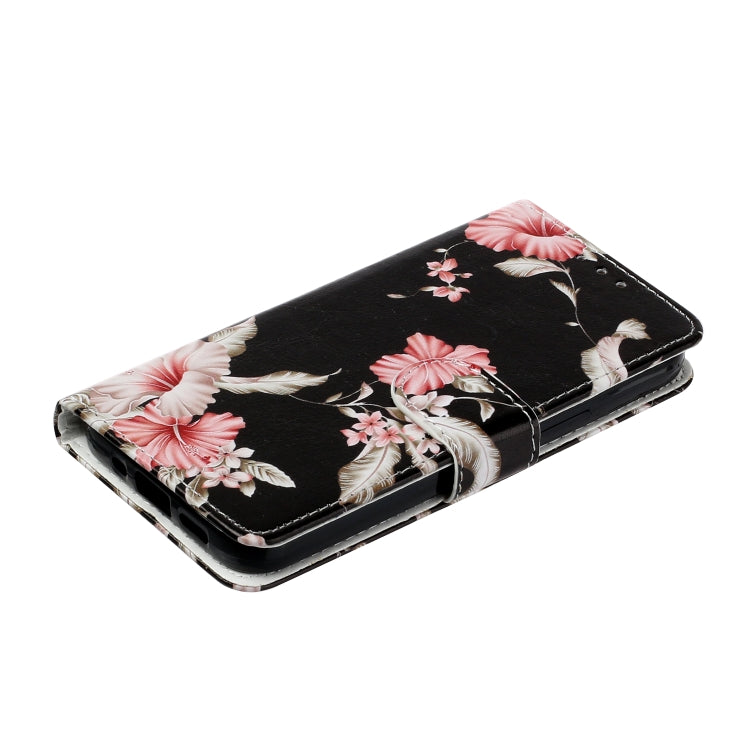 For Samsung Galaxy S25 5G Colored Drawing Marble Pattern Leather Phone Case(Azalea) - Galaxy S25 5G Cases by buy2fix | Online Shopping UK | buy2fix