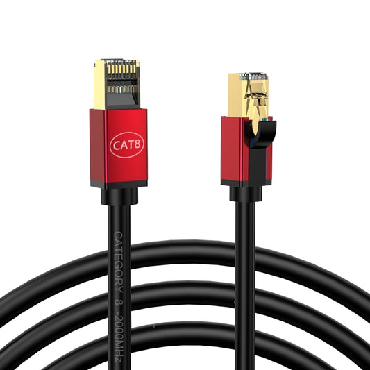 3m Home Fiber Bandwidth 10 Gigabit CAT8 Network Cable(Red) - Lan Cable and Tools by buy2fix | Online Shopping UK | buy2fix