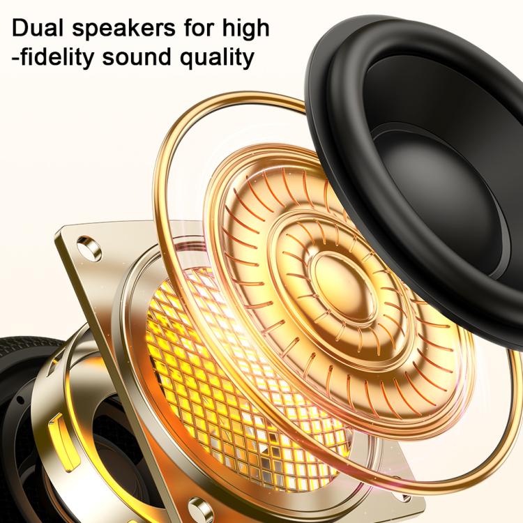 awei KA8 7W Portable Bluetooth Speaker with RGB Light(Black) - Desktop Speaker by awei | Online Shopping UK | buy2fix