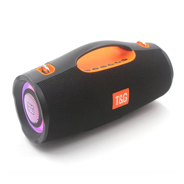 T&G TG437 20W Portable TWS Subwoofer Bluetooth Speaker(Black) - Desktop Speaker by T&G | Online Shopping UK | buy2fix