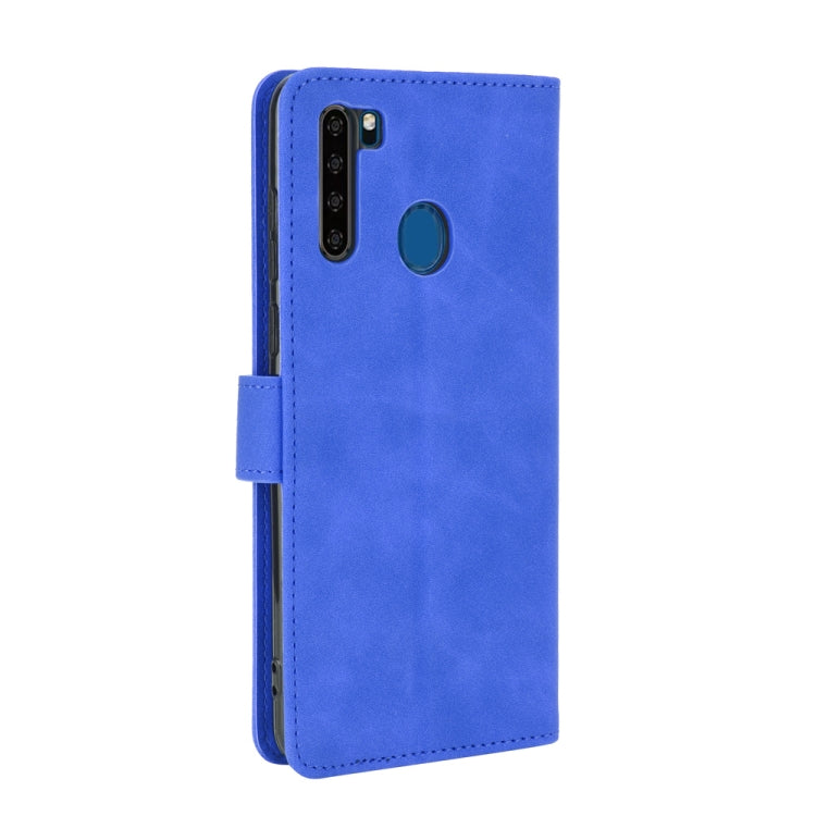 For Blackview A80 Pro Solid Color Skin Feel Magnetic Buckle Horizontal Flip Calf Texture PU Leather Case with Holder & Card Slots & Wallet(Blue) - More Brand by buy2fix | Online Shopping UK | buy2fix