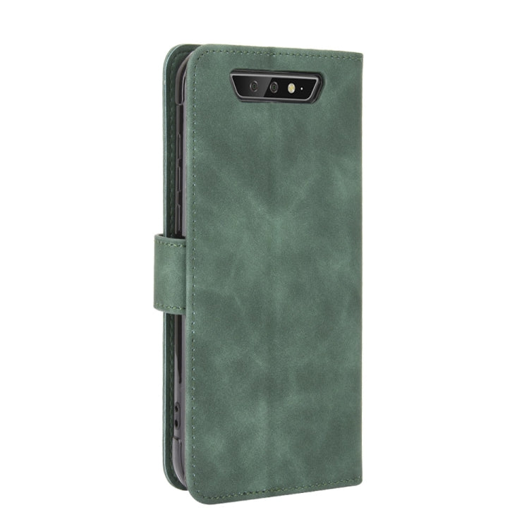 For Blackview BV5500 / BV5500 Pro / BV5500 Plus Solid Color Skin Feel Magnetic Buckle Horizontal Flip Calf Texture PU Leather Case with Holder & Card Slots & Wallet(Green) - More Brand by buy2fix | Online Shopping UK | buy2fix