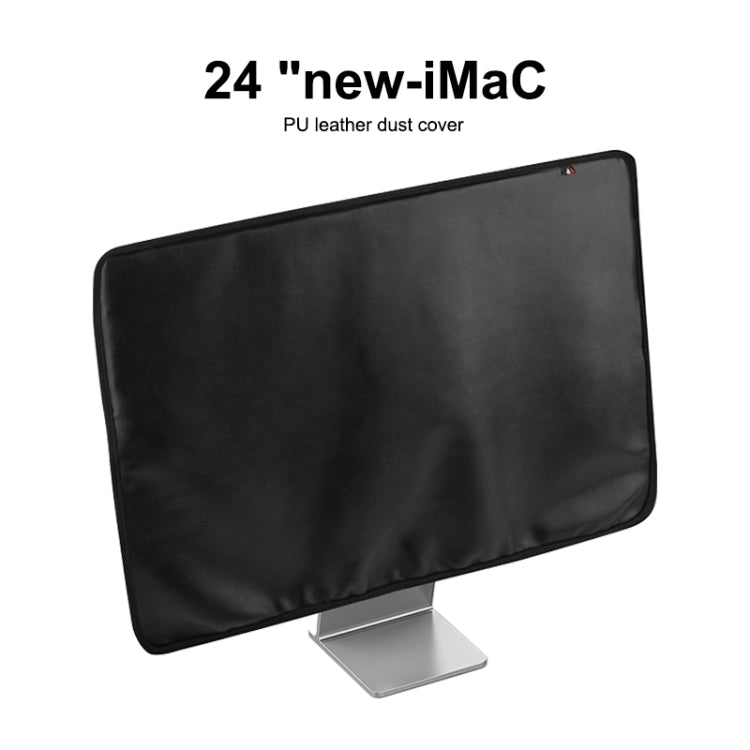 For 24 inch Apple iMac Portable Dustproof Cover Desktop Apple Computer LCD Monitor Cover with Storage Bag(Red) - Others Accessories by buy2fix | Online Shopping UK | buy2fix