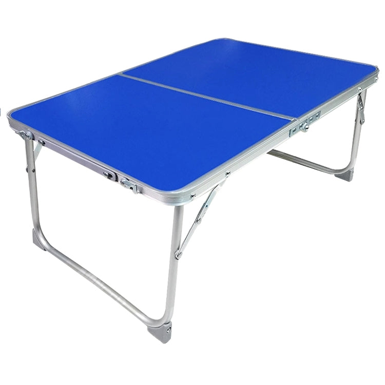 Plastic Mat Adjustable Portable Laptop Table Folding Stand Computer Reading Desk Bed Tray (Sapphire Blue) - Laptop Stand by buy2fix | Online Shopping UK | buy2fix