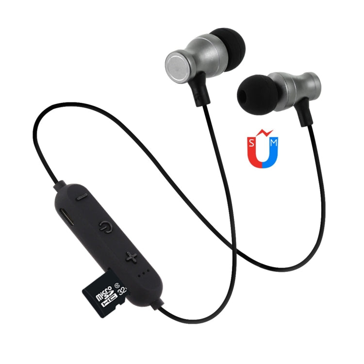 F11 Bluetooth 4.2 Hanging Neck Design Bluetooth Headset, Support Music Play & Switching & Volume Control & Answer(Black) - Neck-mounted Earphone by buy2fix | Online Shopping UK | buy2fix