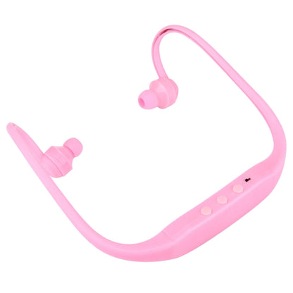 506 Life Waterproof Sweatproof Stereo Wireless Sports Earbud Earphone In-ear Headphone Headset with Micro SD Card Slot, For Smart Phones & iPad & Laptop & Notebook & MP3 or Other Audio Devices, Maximum SD Card Storage: 8GB(Pink) - Sport Earphone by buy2fix | Online Shopping UK | buy2fix