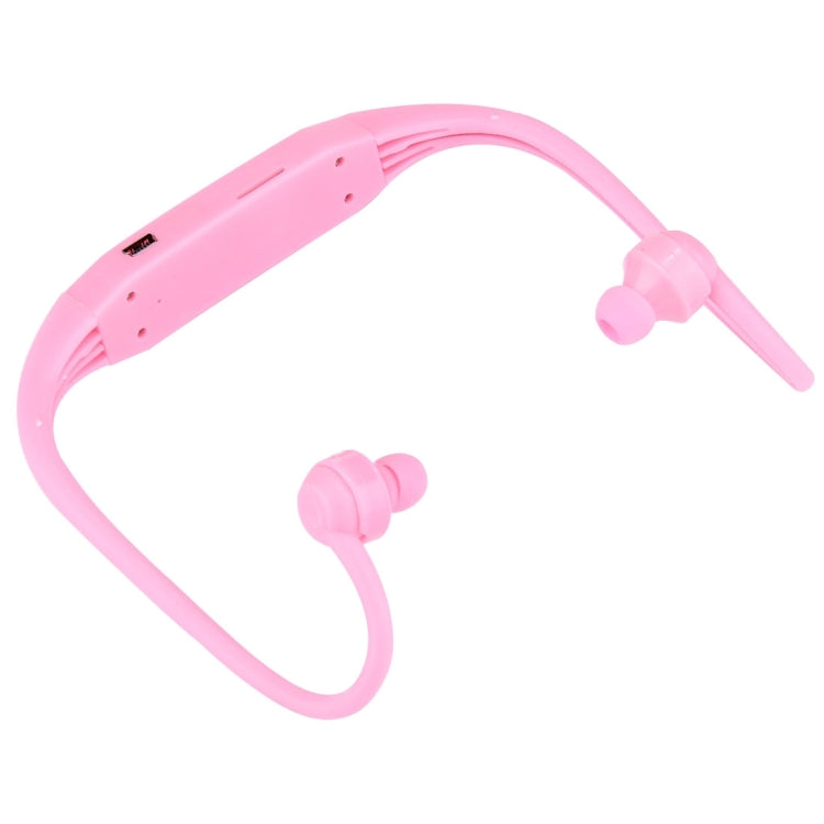 506 Life Waterproof Sweatproof Stereo Wireless Sports Earbud Earphone In-ear Headphone Headset with Micro SD Card Slot, For Smart Phones & iPad & Laptop & Notebook & MP3 or Other Audio Devices, Maximum SD Card Storage: 8GB(Pink) - Sport Earphone by buy2fix | Online Shopping UK | buy2fix