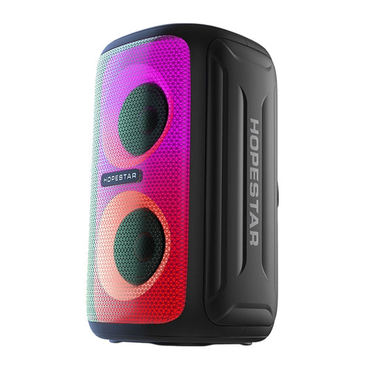 HOPESTAR Party 110 Mini Colorful Lights Wireless Bluetooth Speaker (Black) - Desktop Speaker by HOPESTAR | Online Shopping UK | buy2fix