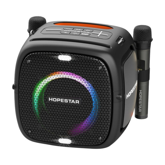 HOPESTAR Party One RGB Lighting Wireless Bluetooth Speaker (Black) - Desktop Speaker by HOPESTAR | Online Shopping UK | buy2fix