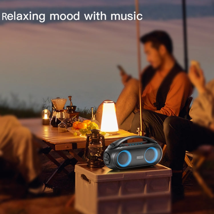 Yesido YSW19 Colorful RGB Portable Outdoor Bluetooth Speaker - Desktop Speaker by Yesido | Online Shopping UK | buy2fix